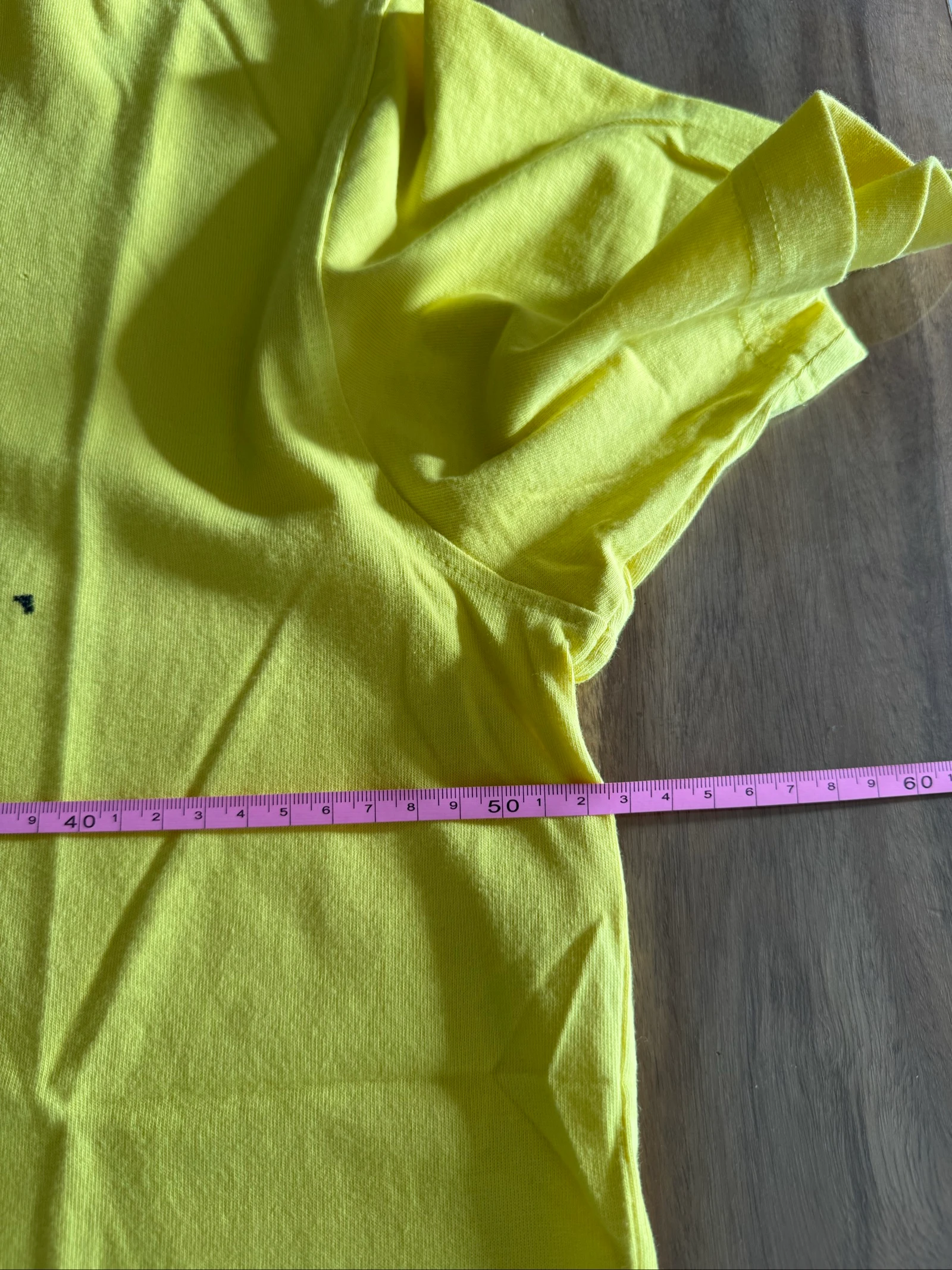Camiseta Adidas hombre M vintage – Amarillo – Logotipo gráfico grande – Muy buen estado – photo 10